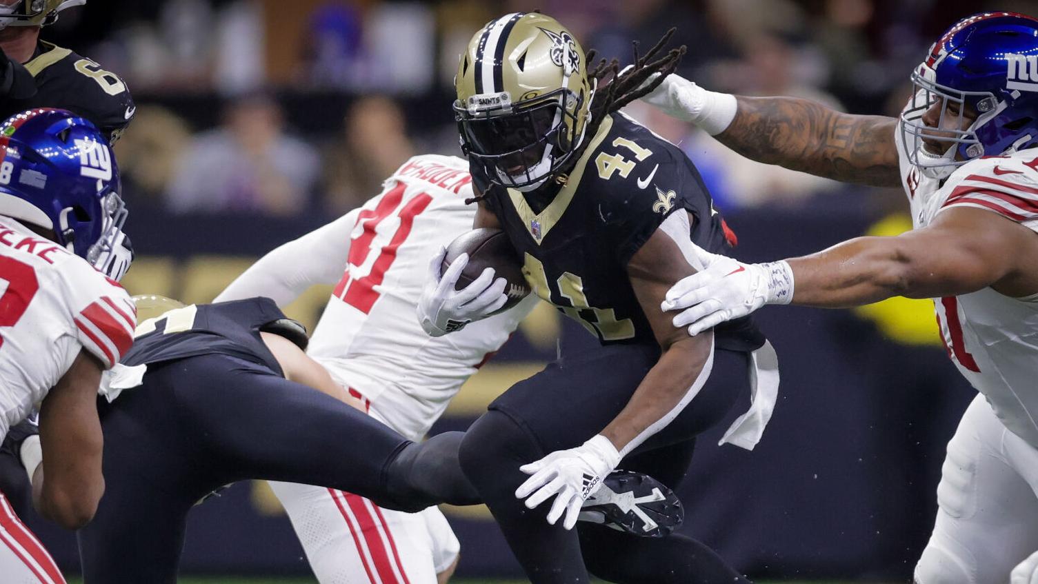 Alvin Kamara is inactive for the Saints' regular season finale against Atlanta